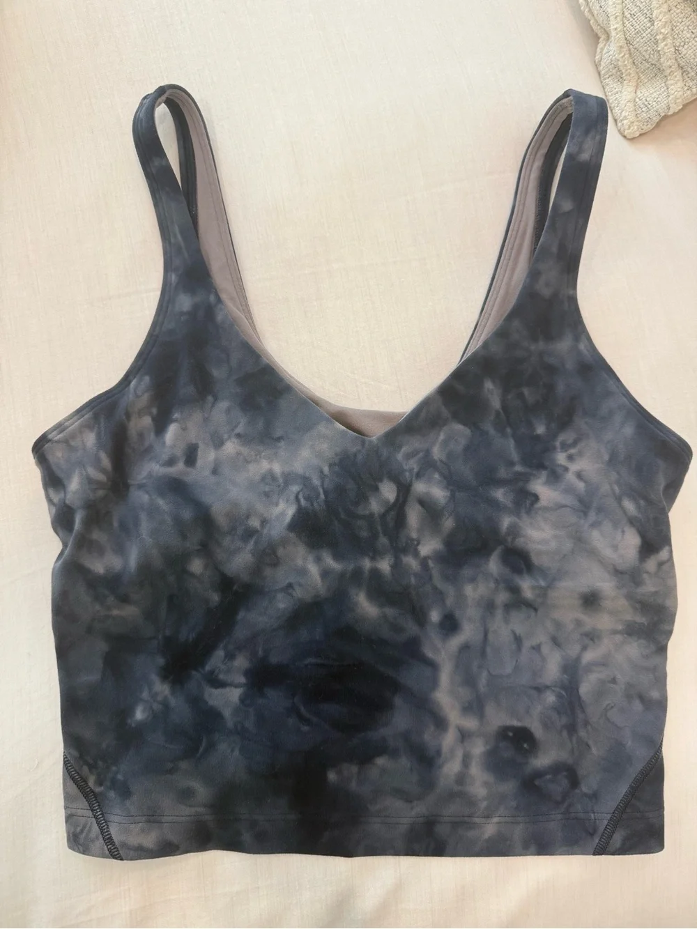 lululemon athletica V-Neck Crop Tank